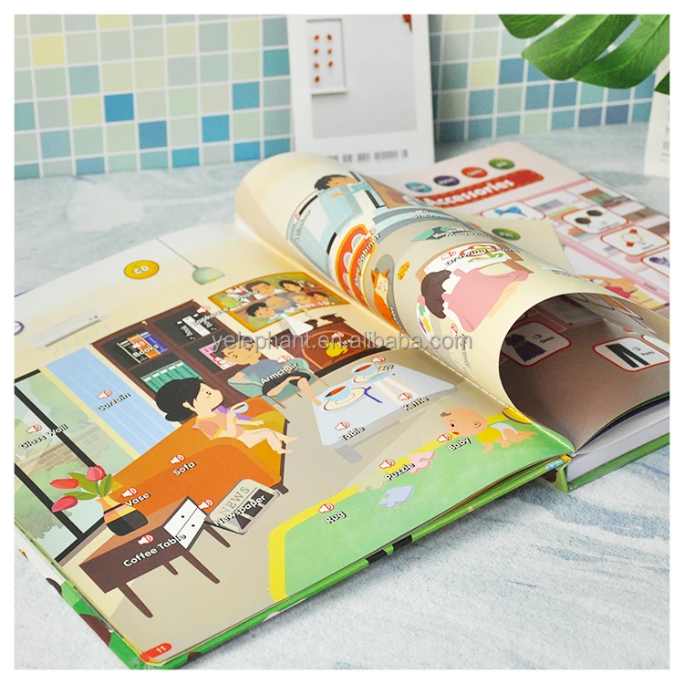 Kindergarten Children Electronic Sensory Pictures Teaching Letters Abc Toy For Kids Musical Book