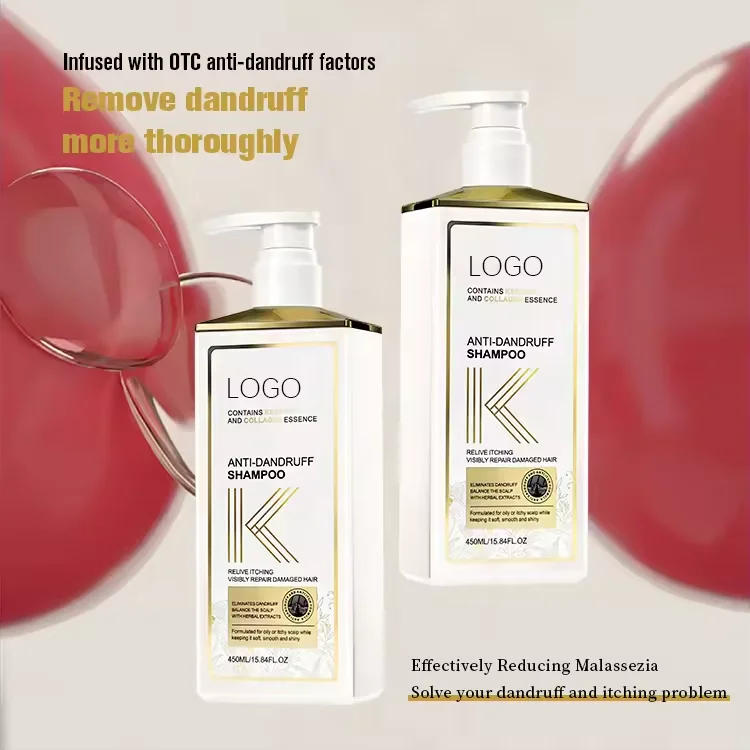 Private Label Factory Wholesale Weakly Acidic Keratin Collagen Organic Anti Dandruff Shampoo