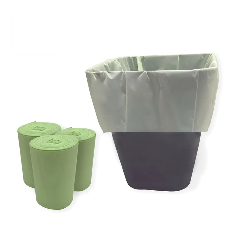 Мешки для мусора HDPE на 100% биоразлагаемых рулонов офиса дома