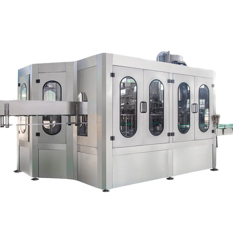 Good Service Good Price Pure Mineral Drinking Water Filling Machine With Feeding Pump Conveyor and Spare Parts