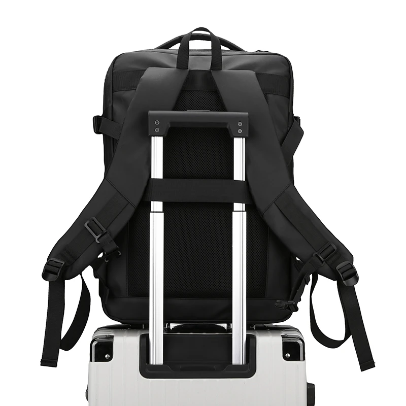 Trendy Custom Men Leather Backpack Bags Fashion Luxury Waterproof College School Backpack Back Pack