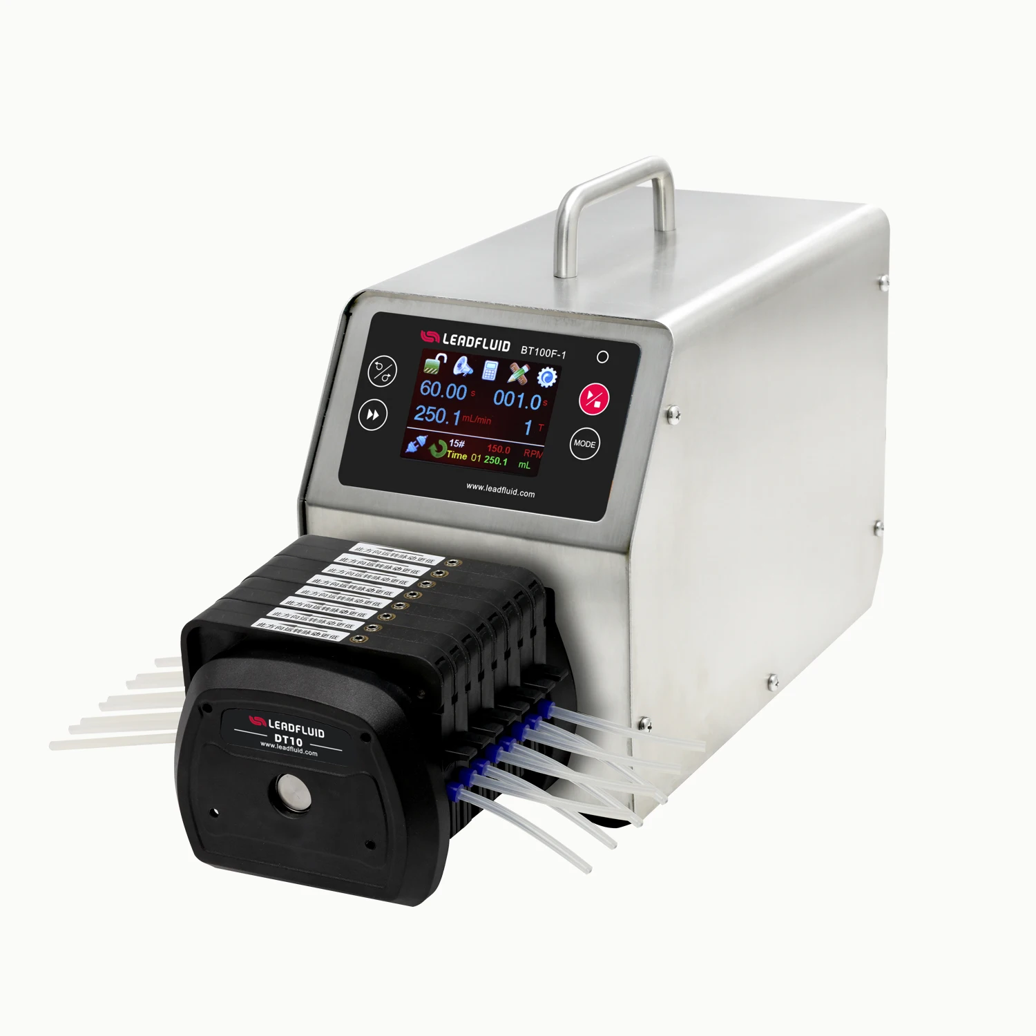 Large Torque Multi-Channel Liquid Dispensing Peristaltic Pump BT100F-1