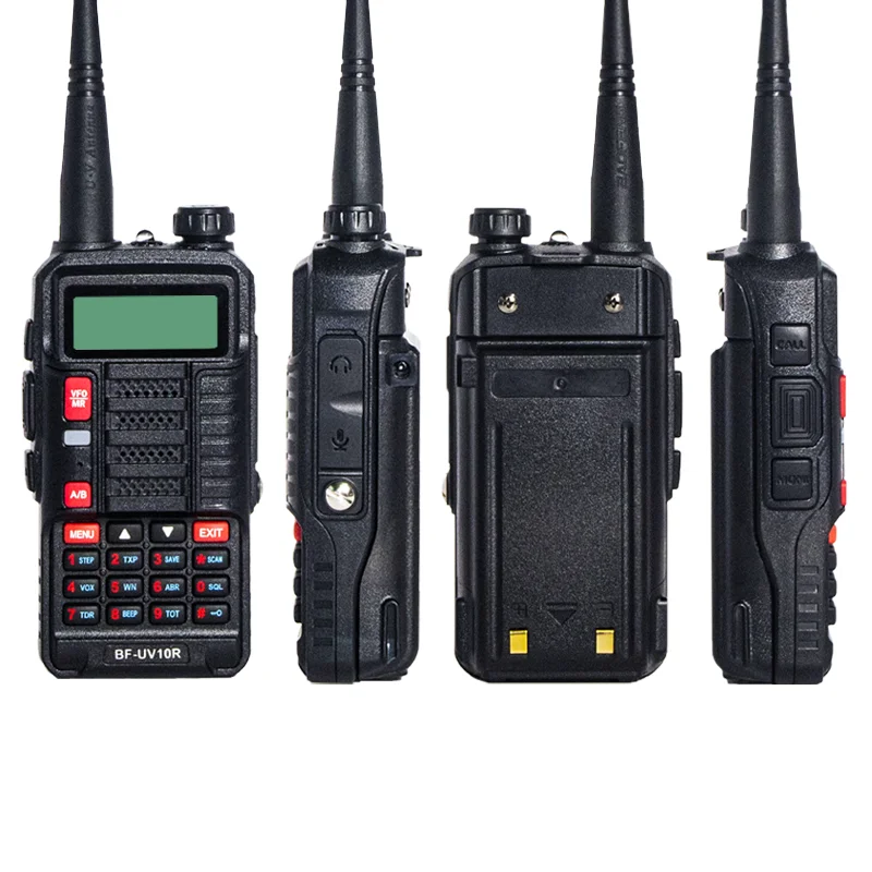 2022 BAOFENG 10W Professional Portable Walkie Talkie UV10R 128 Channels Transceiver Dual Band Two Way CB Ham Radio Usb Rechanger