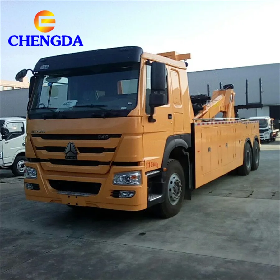 Sinotruk HOWO 6*4 40ton тяжелый автомобильный спасательный