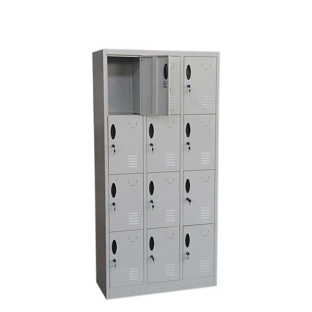 
XHL gym locker 12 door steel change room locker clothes and shoes storage steel cabinet locker 
