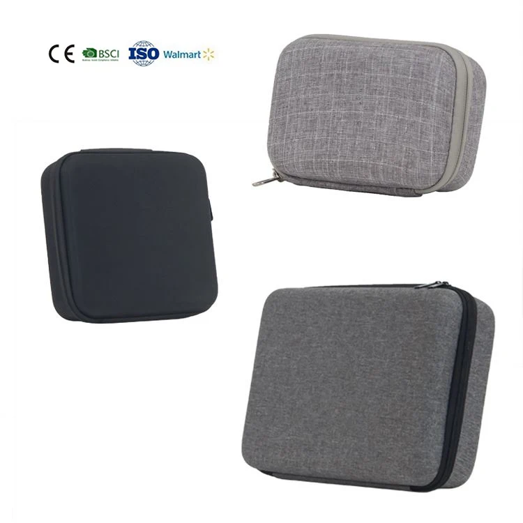 Чехол для жесткого диска портативный Водонепроницаемый EVA жесткий чехол сумка Дорожный Чехол для небольших электронных аксессуаров