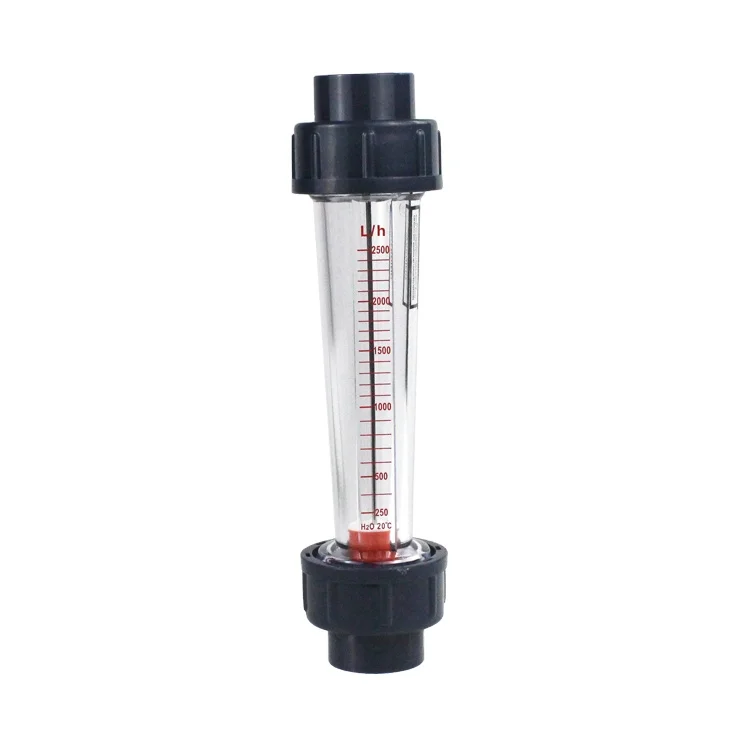 water float plastic PVC flow meter liquid rotameter