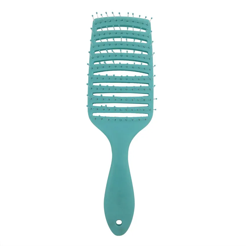
Amazon Top Seller 2019 OEM Plastic Vent Speed Dry Hair Brush With Ribs Shape 
