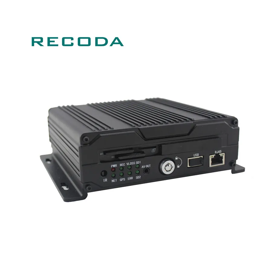 RECODA M620 4 channel 1080P Mobile DVR kit with GPS 3G 4G remote live streaming for truck