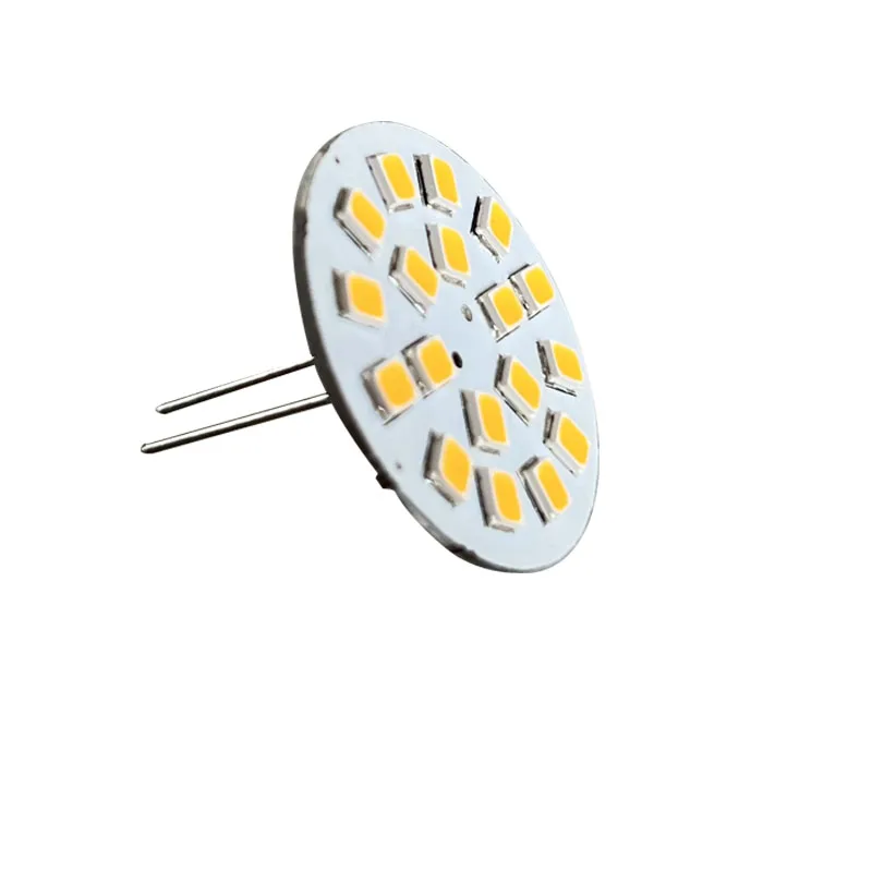 PCB LED G4 Lamp Replacement 12V Pin LED Bulb 30mm Round Disc Lamp