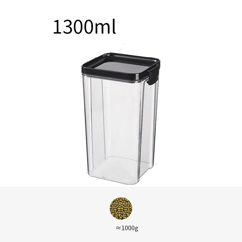 Hot Sale Sterilite Transparent Food Storage Box Plastic Kitchen Storage Box With Lid