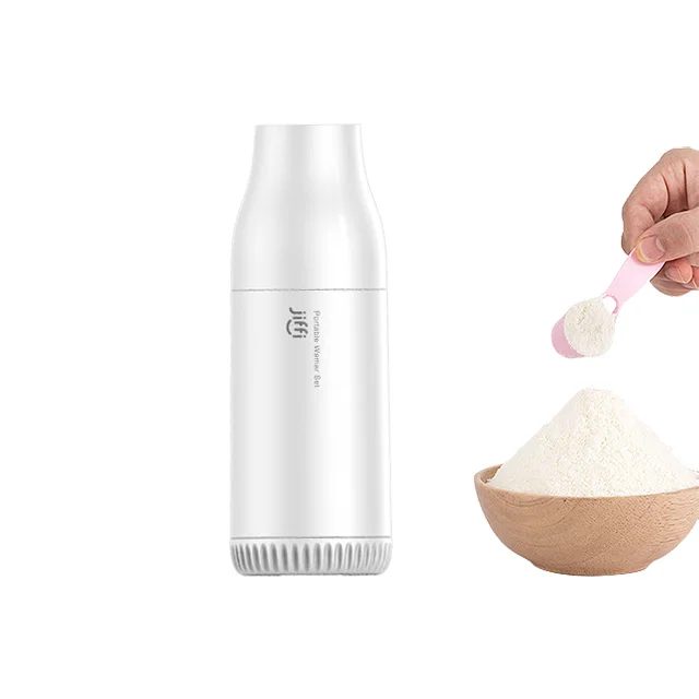 Hot Sales Protein Powder Container Pattern 100% Eco-friendly Portable Baby Bottle Warmer Print Support No Handle Everyday White