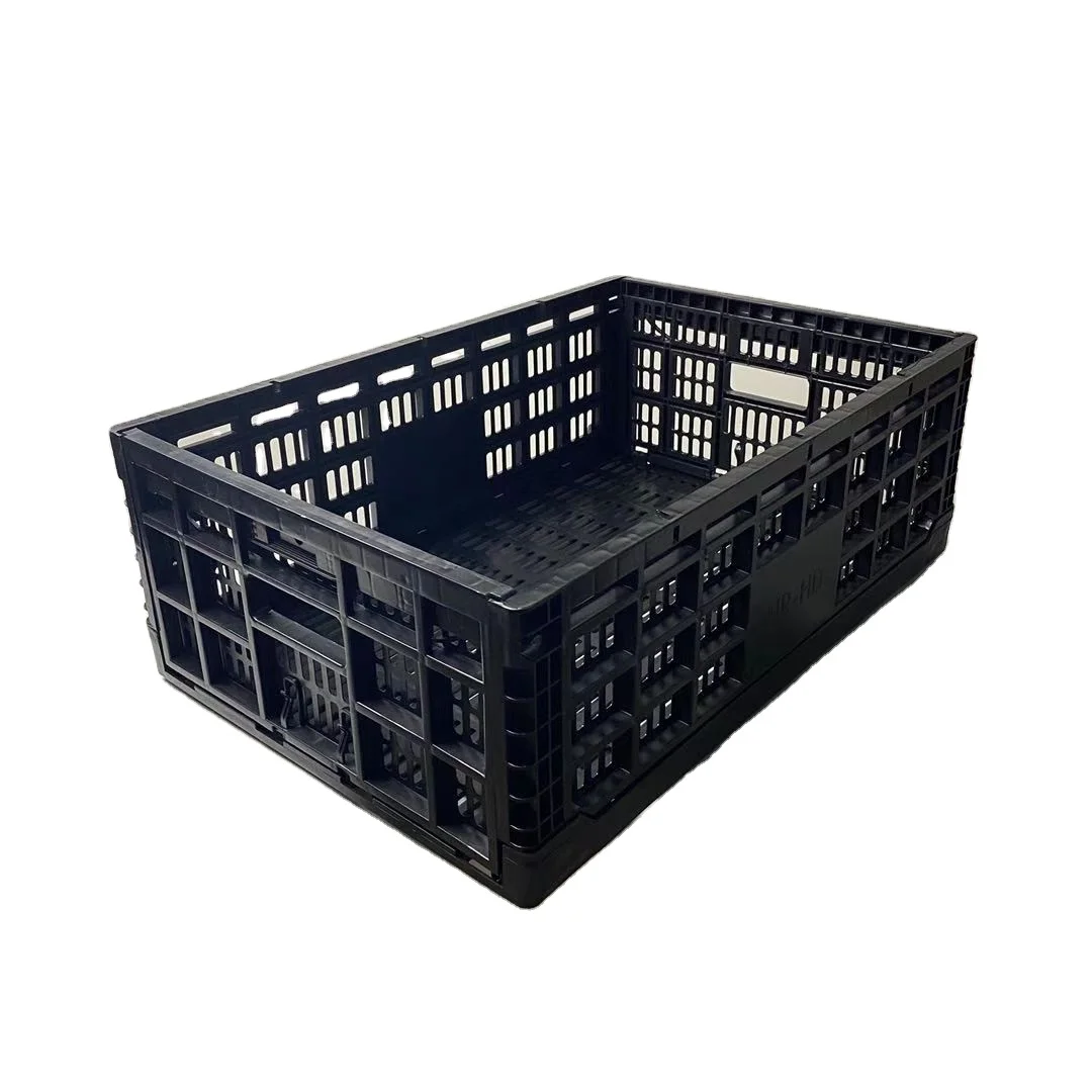 Best price plastic folding crate plastic folding box stackable plastic crates