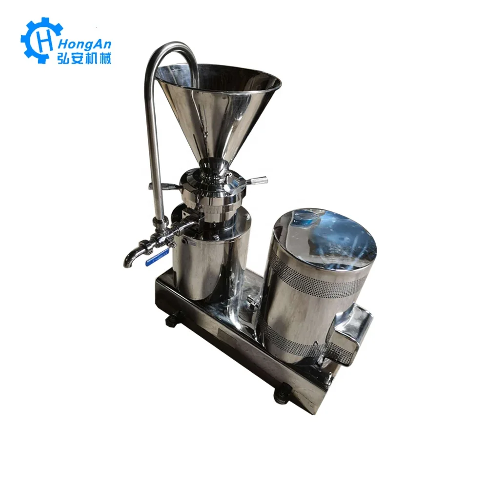 
Sanitary Stainless Steel Peanut Butter Making Machine Split Case Colloid Mill Sesame Nut Jam Grinding Machine 