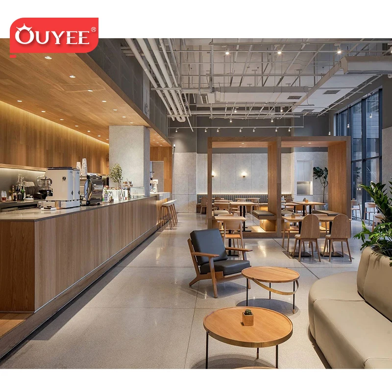 Wooden Furniture Table And Chair For Coffee Shop Cafe Restaurant Interior Design Coffee Table Set Restaurant Cafe Furniture