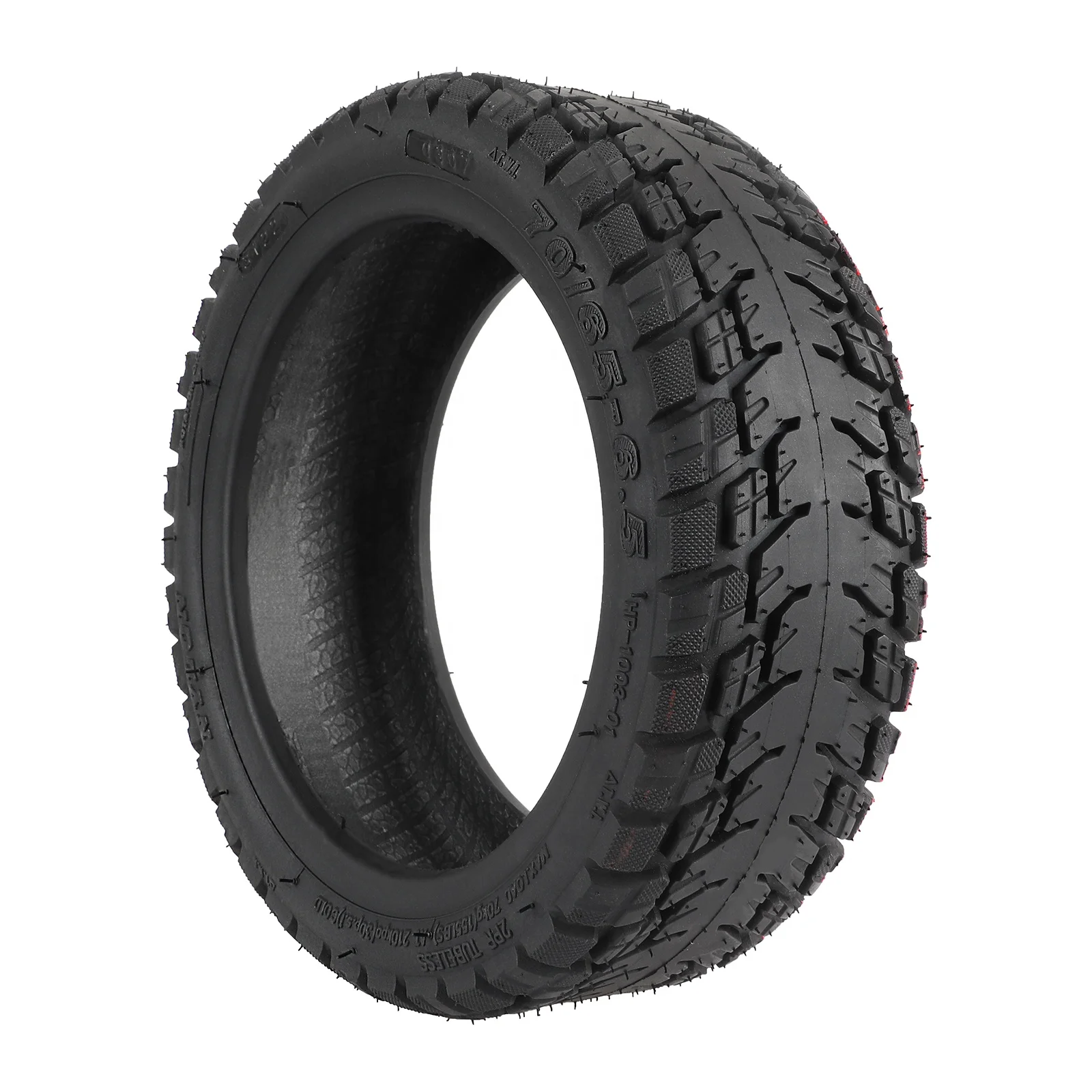 Ulip 70/65-6.5 Off-road Tubeless Tire With Valve 10 Inch Tires for Ninebot Mini Pro Electric Balance Scooter Skateboard Tyre