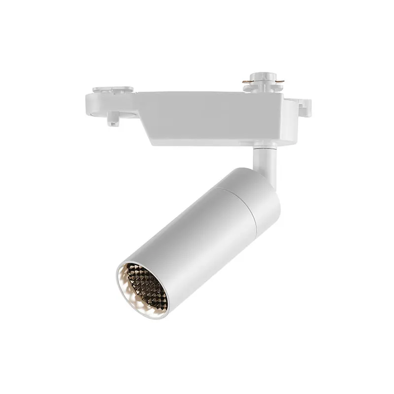 Adjustable Rotatable zoomable led track light 6-50degree  7W 10W white and black white for Restaurant lighting