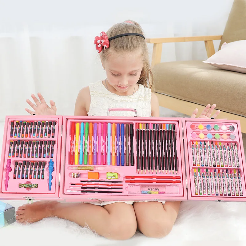 Art Kit 115 Pack Drawing Kits Art Supplies for Kids Girls Boys Teens Artist 5 6 7 8 9 11 12 Beginners Art Set Case