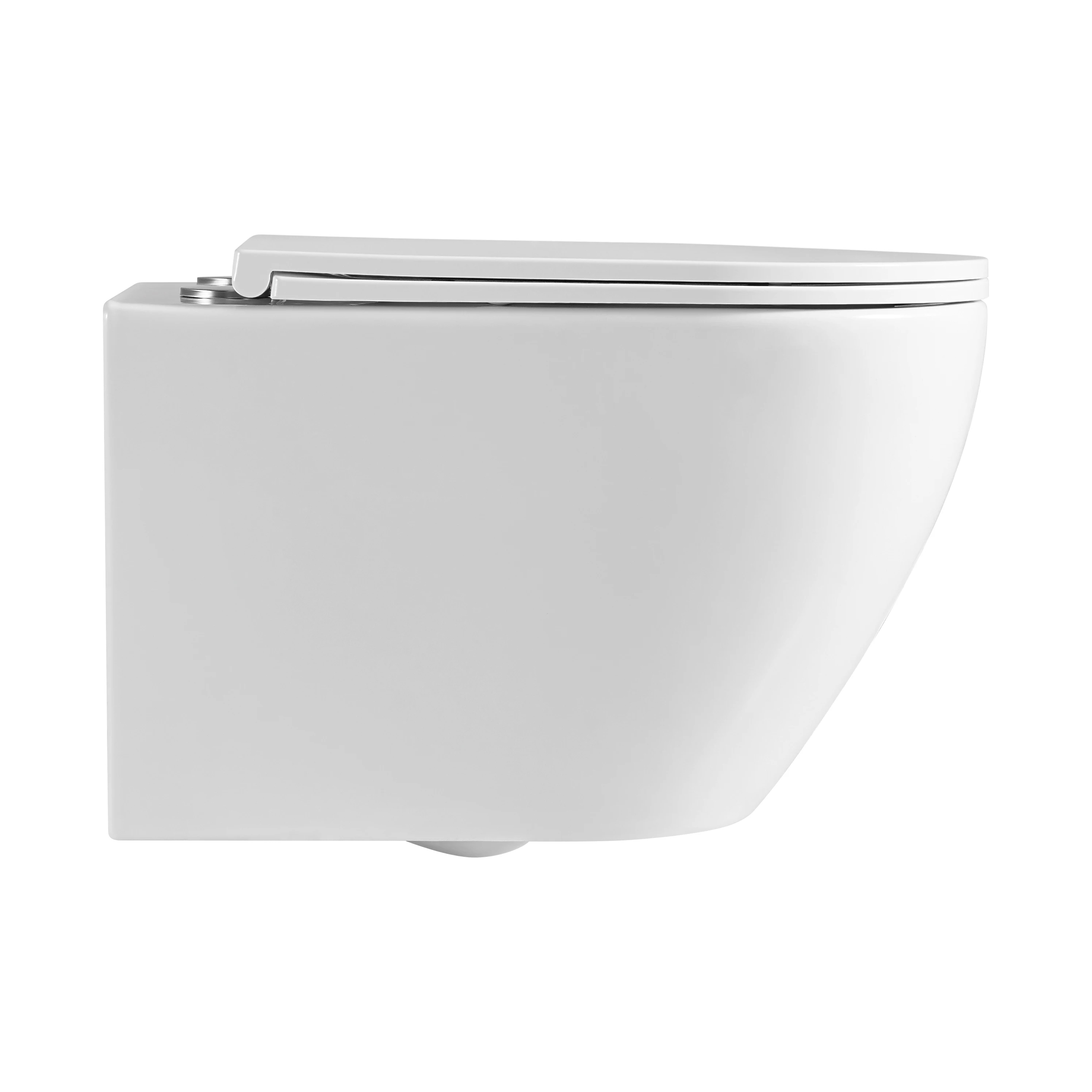Wall Hung Toilet Bowl High Quality Factory Price Ceramic WHITE Pattern WC  Gravity Method Origin Sanitary Ware Water Closet