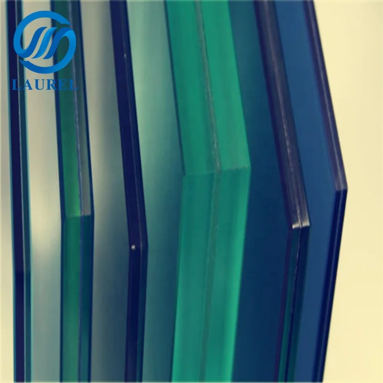 Price of 10mm clear toughened tempered laminated building glass for sale