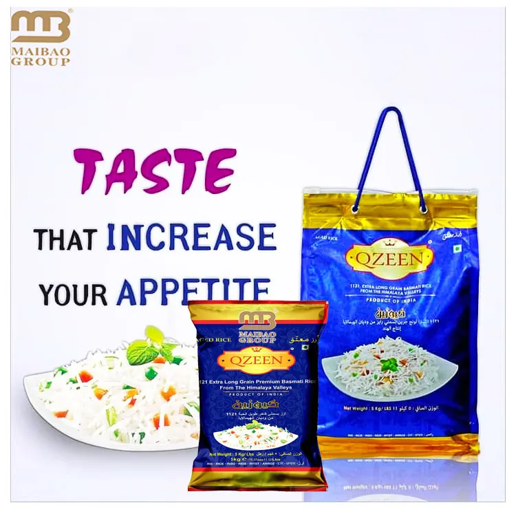 High Quality Food Product Type And Bag Packaging Classic Jasmine Rice Bag With Handle/plastic Rice Bag 1kg 3kg 5kg