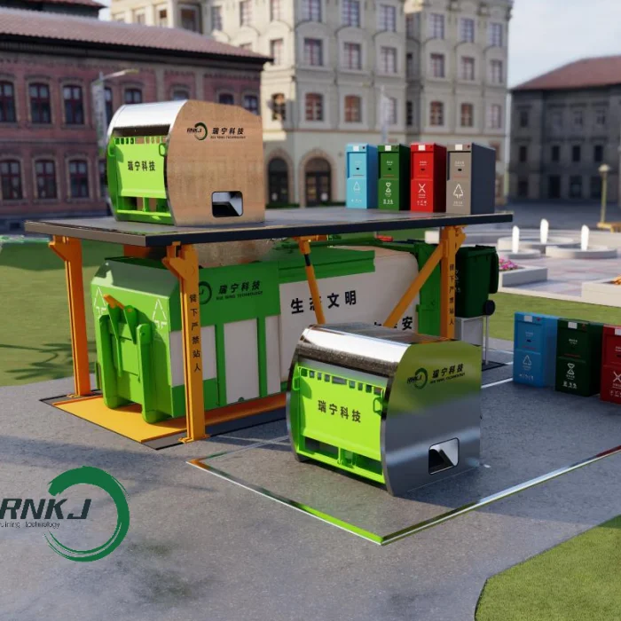 RNKJ дизайн по индивидуальному заказу подземный гидравлический уплотнитель отходов для переноса