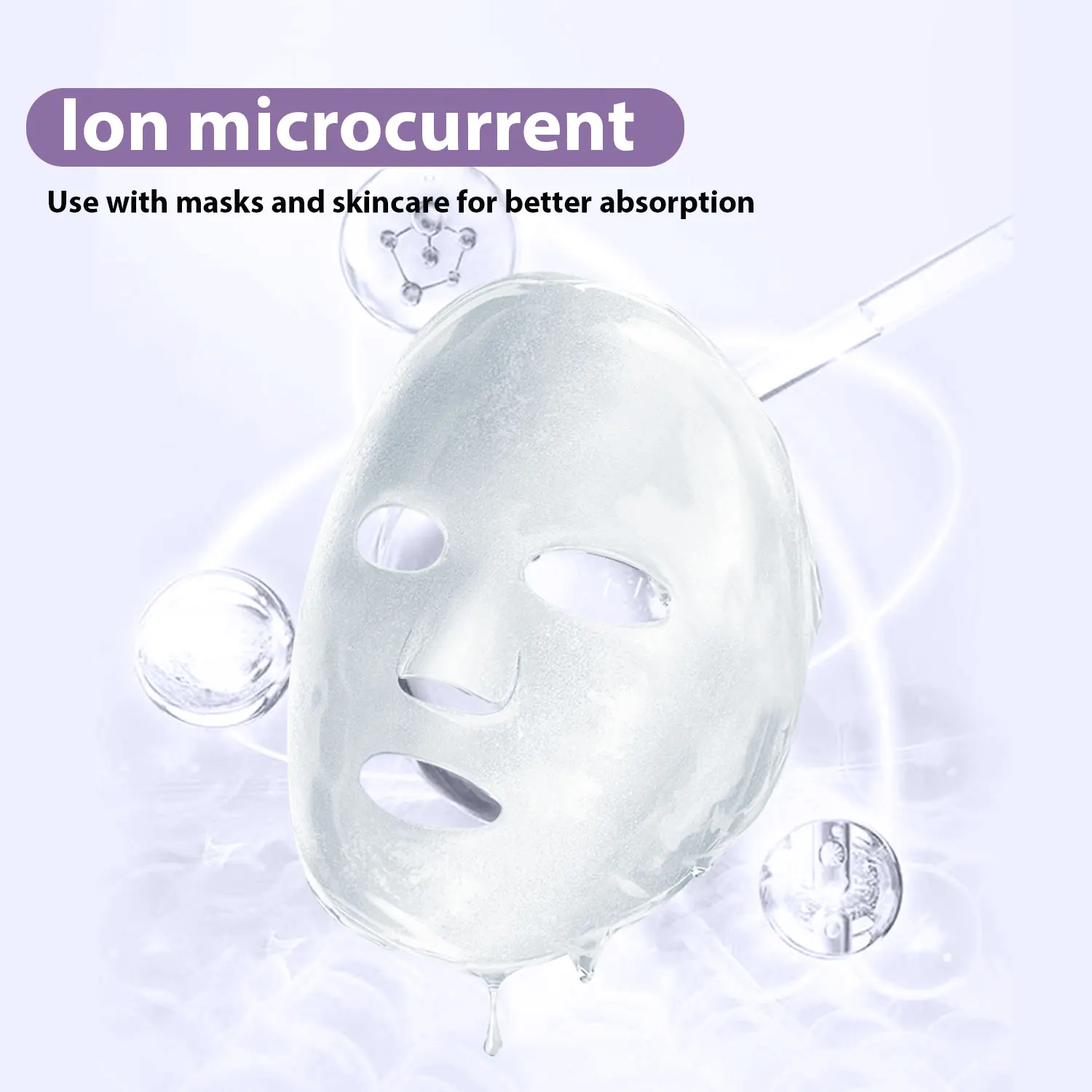 Red Light Facial Beauty Device Face Ems Rf Led Vibrating Anti Aging Cleaning Facial Massager Wrinkle Remover Neck Lift Device