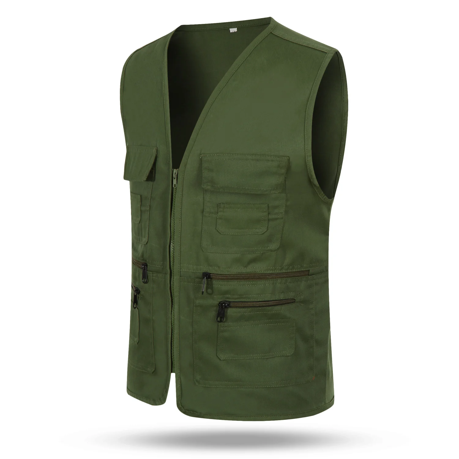
Wholesale custom logo comfortable utility sleeveless jacket unisex outdoor work volunteer vests 