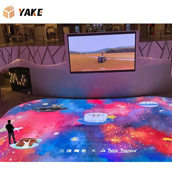 Yake Водонепроницаемая сценическая диджейская будка танцевальный пол светодиодная видеостена ночной клуб светодиодный экран открытый P2.9 P3.91 цифровой дисплей