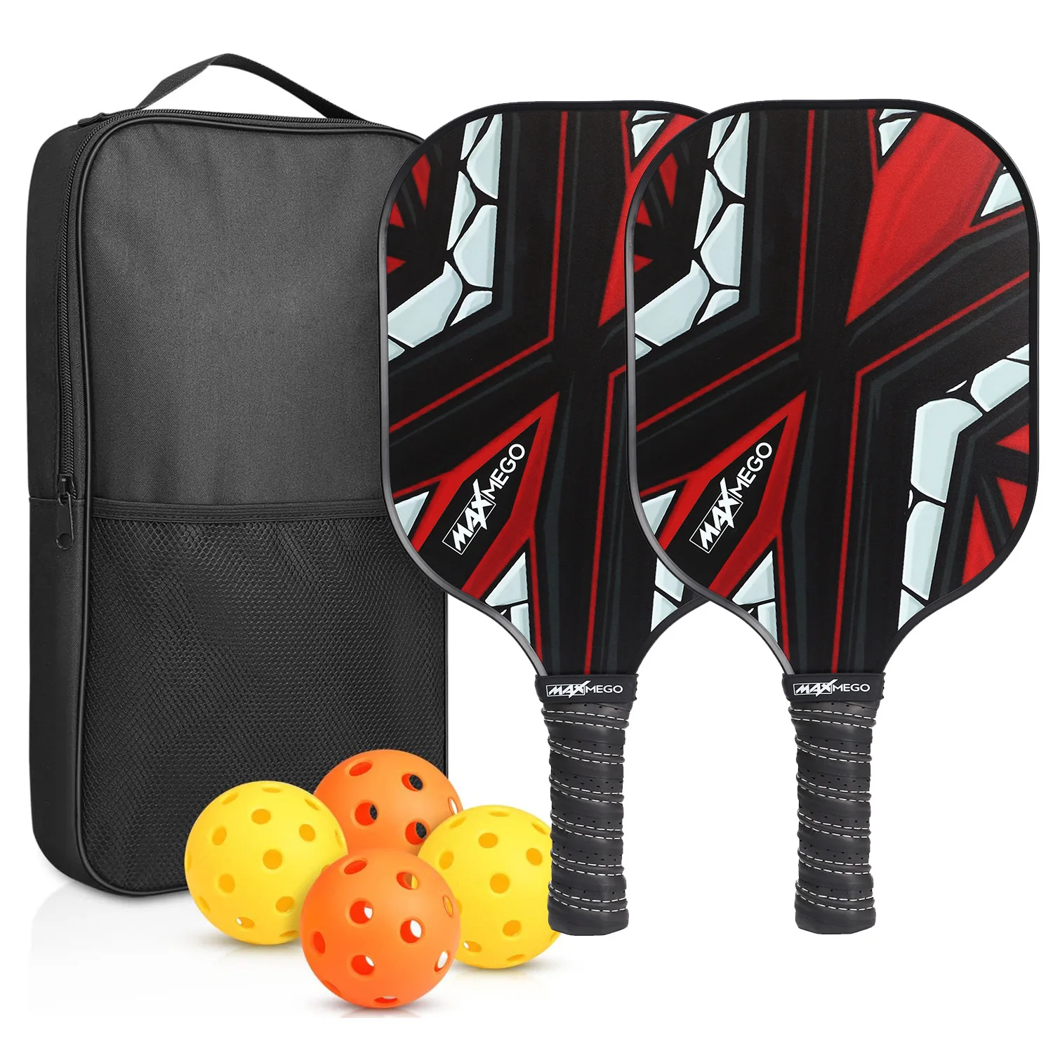 Pickleball Paddles текстурированная углеродная поверхность обеспечивает дополнительное вращение прочные ракетки для солений