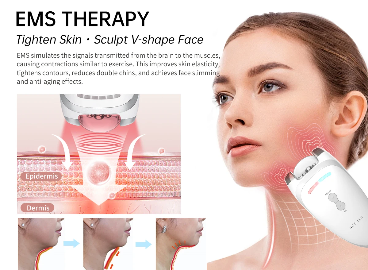 2023 г. массажер для лица Электрический роликовый и шеи
