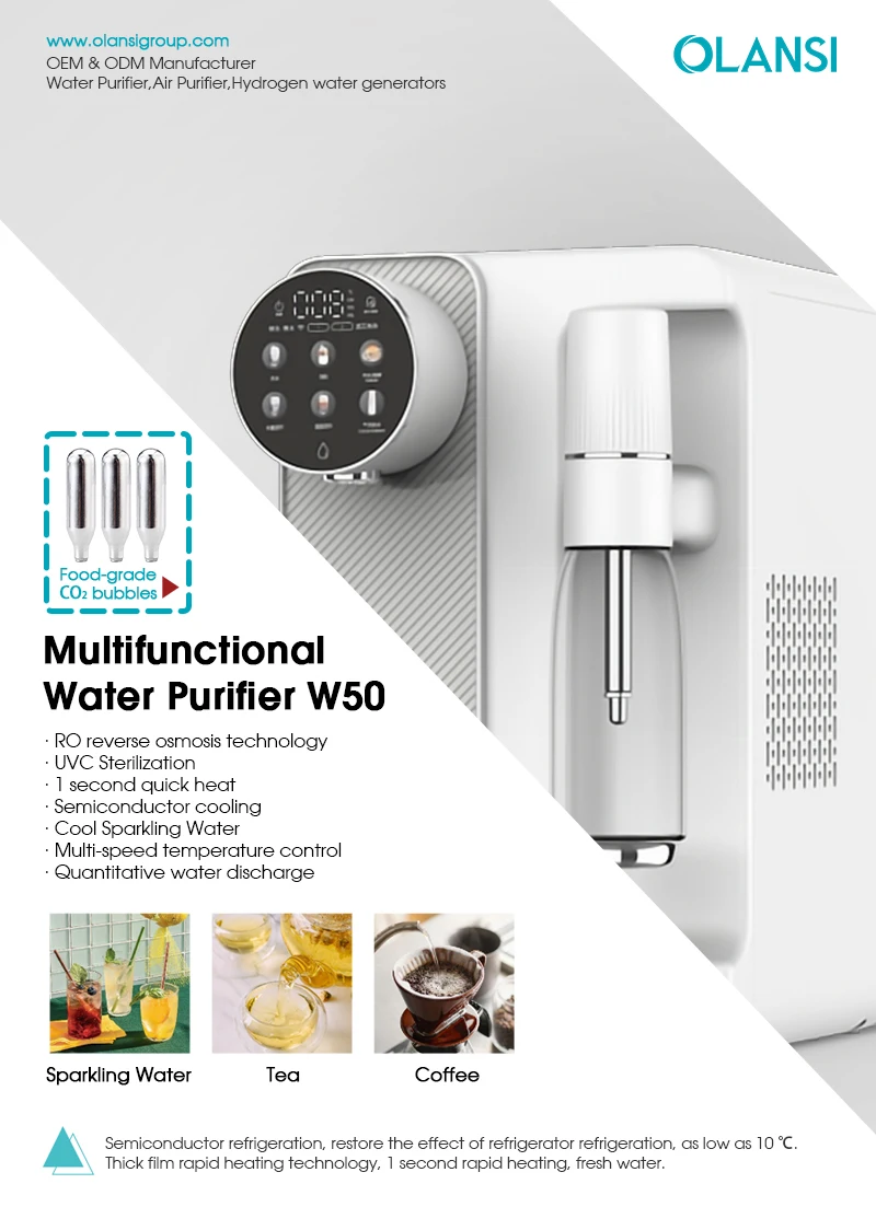 Hot Sell Refrigerating All-in-One Sparking Cold Soda Maker Cooling Water Dispenser Chilling Water Dispenser Cold Water Cooler