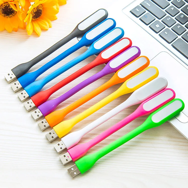Wholesale Custom Logo Mini Usb Led Light With Usb Flash For Computer Keyboard Reading Notebook Lamp Mini Usb Led Lamp