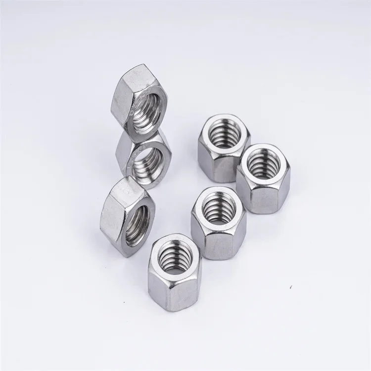 china wholesale DIN934 Hexagon Bolt Stainless Steel SS304 316 Hex Nuts