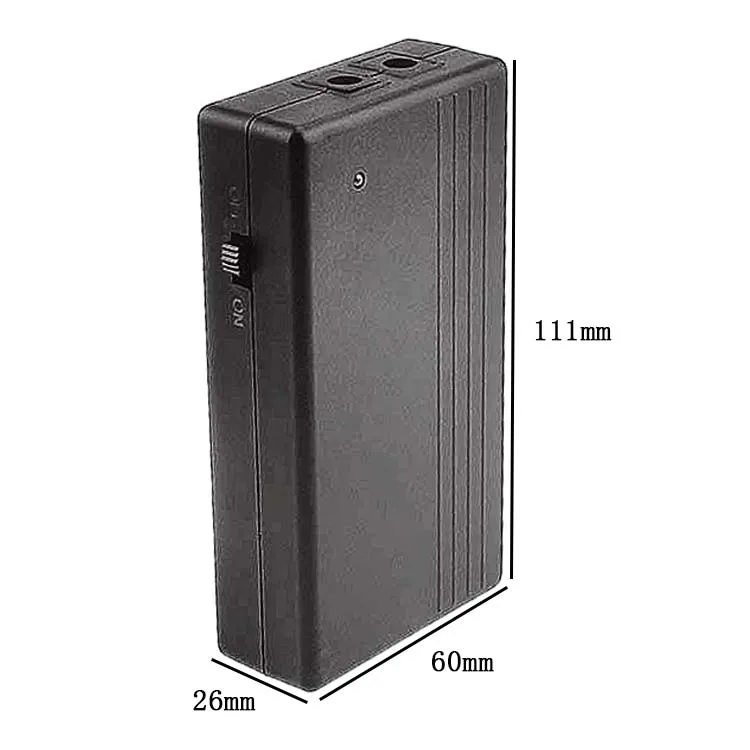CYHX Wifi Router Mini UPS CCTV Camera Battery Box Modem Backup DC Online Power Supply 5V 9V 12V 1A 2A Mini UPS for Wifi Router