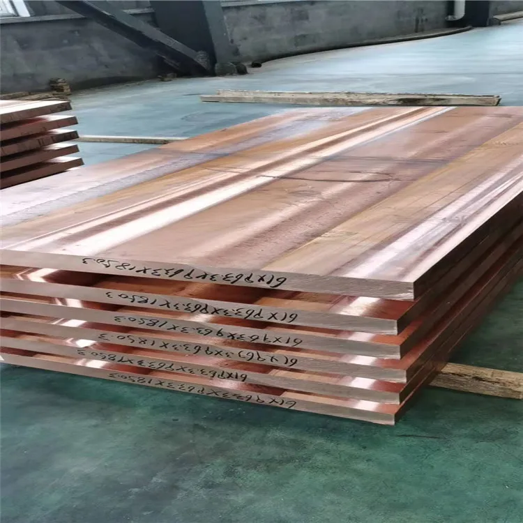 good quality Pure Electrolytic Copper Cathode Copper Sheet Plate C1100 99.99% Manufacturer Copper Plate