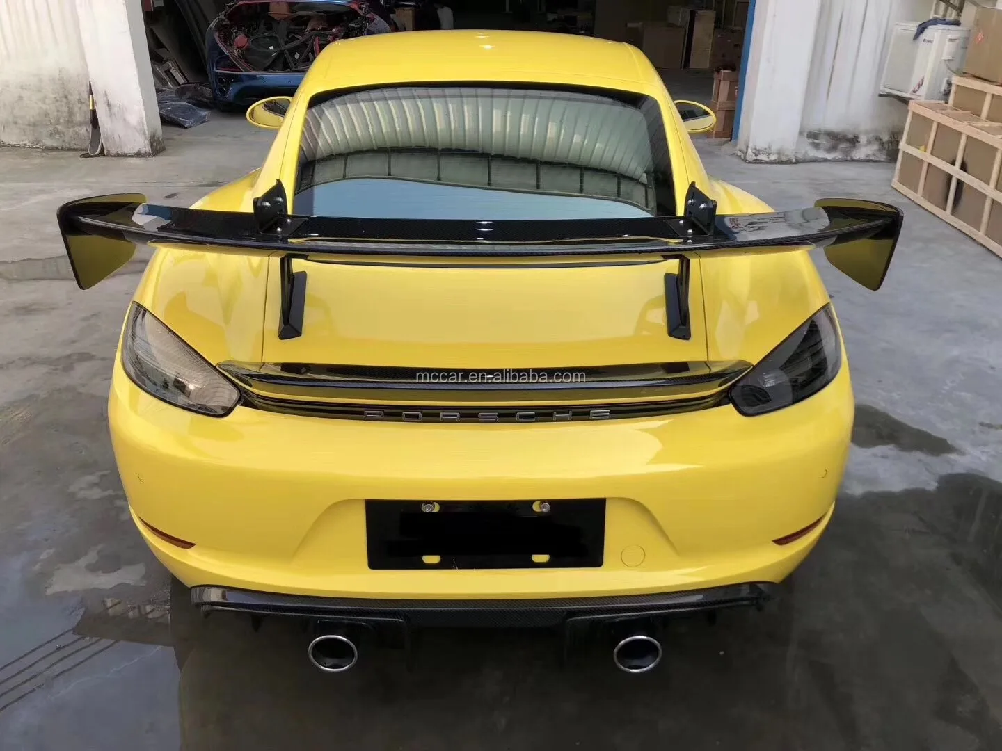 Задний спойлер для Boxster 718 cayman 981 911