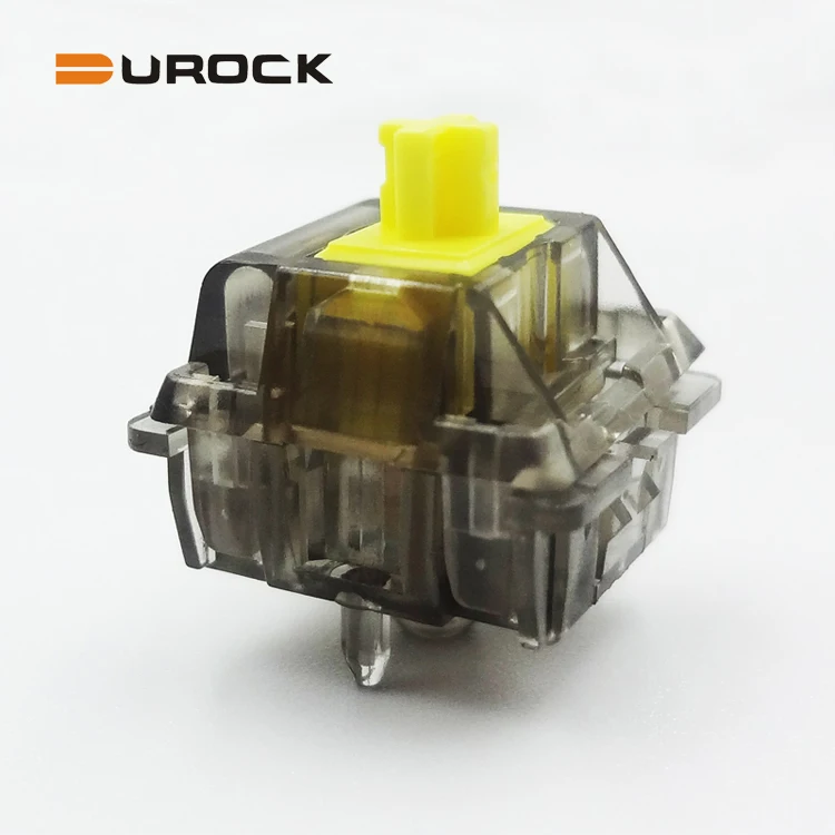 
DUROCK T1 Tactile Switches 67g Bottom Out Round Bump Mechanical Keyboard Switch Similar to Holy Panda Key switches 
