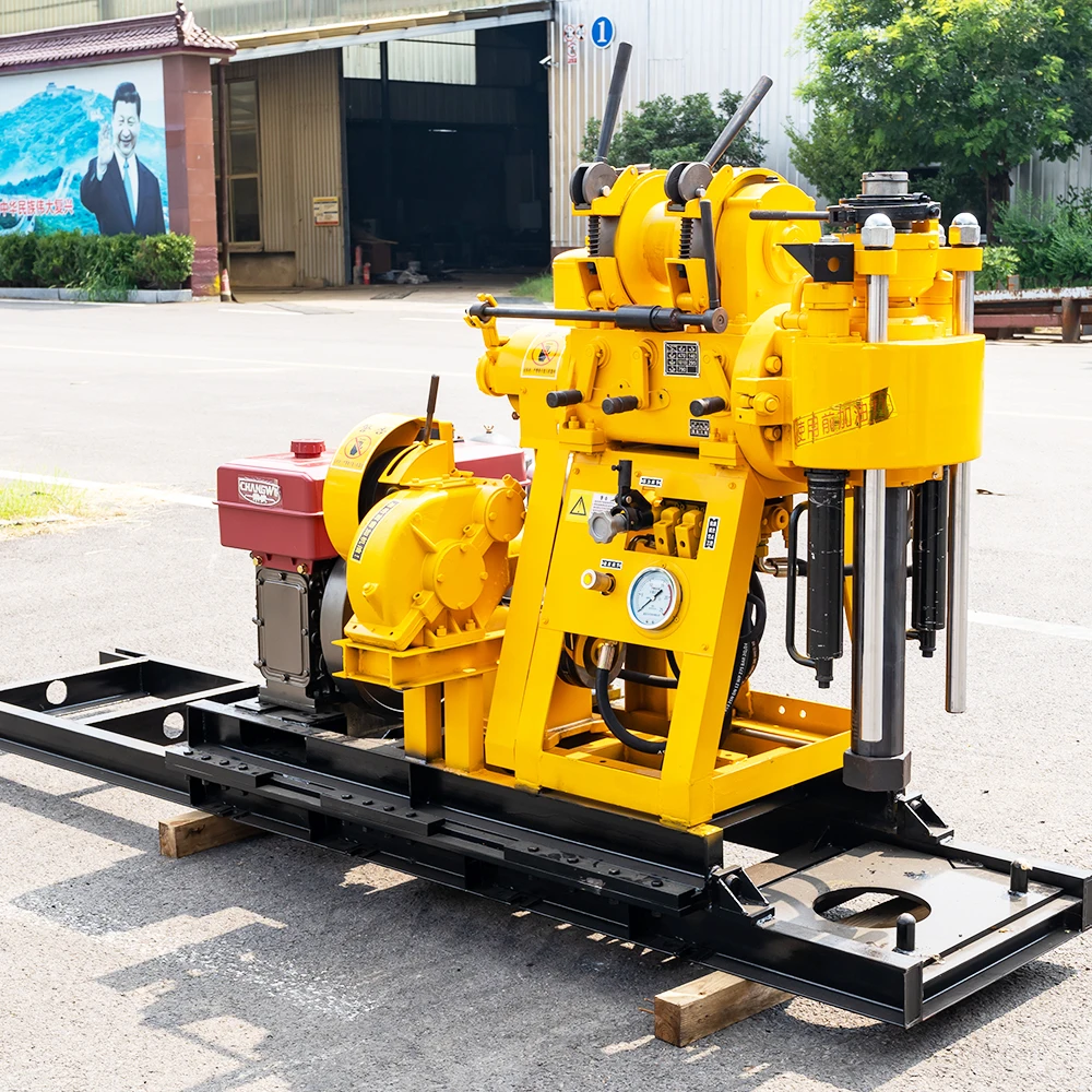 Versatile Hydraulic Drill Machine  Great for 150mm Water Wells, Core Sampling, and Exploration