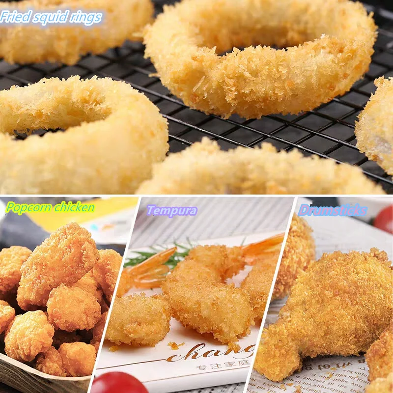 Высококачественные макетные крошки Panko белого цвета от
