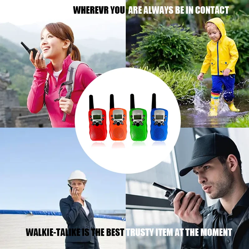 TH-electronic 2024 Wholesale Low Price 3-5km Kids Walkie Talkie High Quality Walkie-talkie
