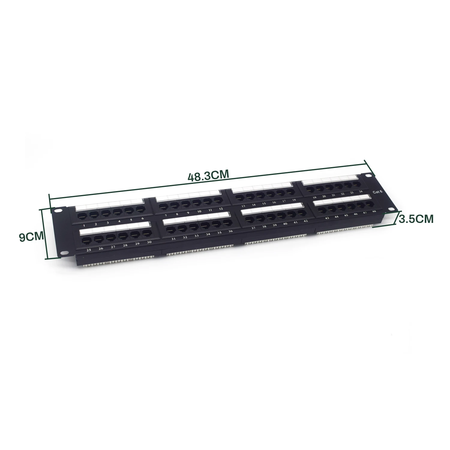 Патч-панель UTP Cat5e патч-панель Cat6 24