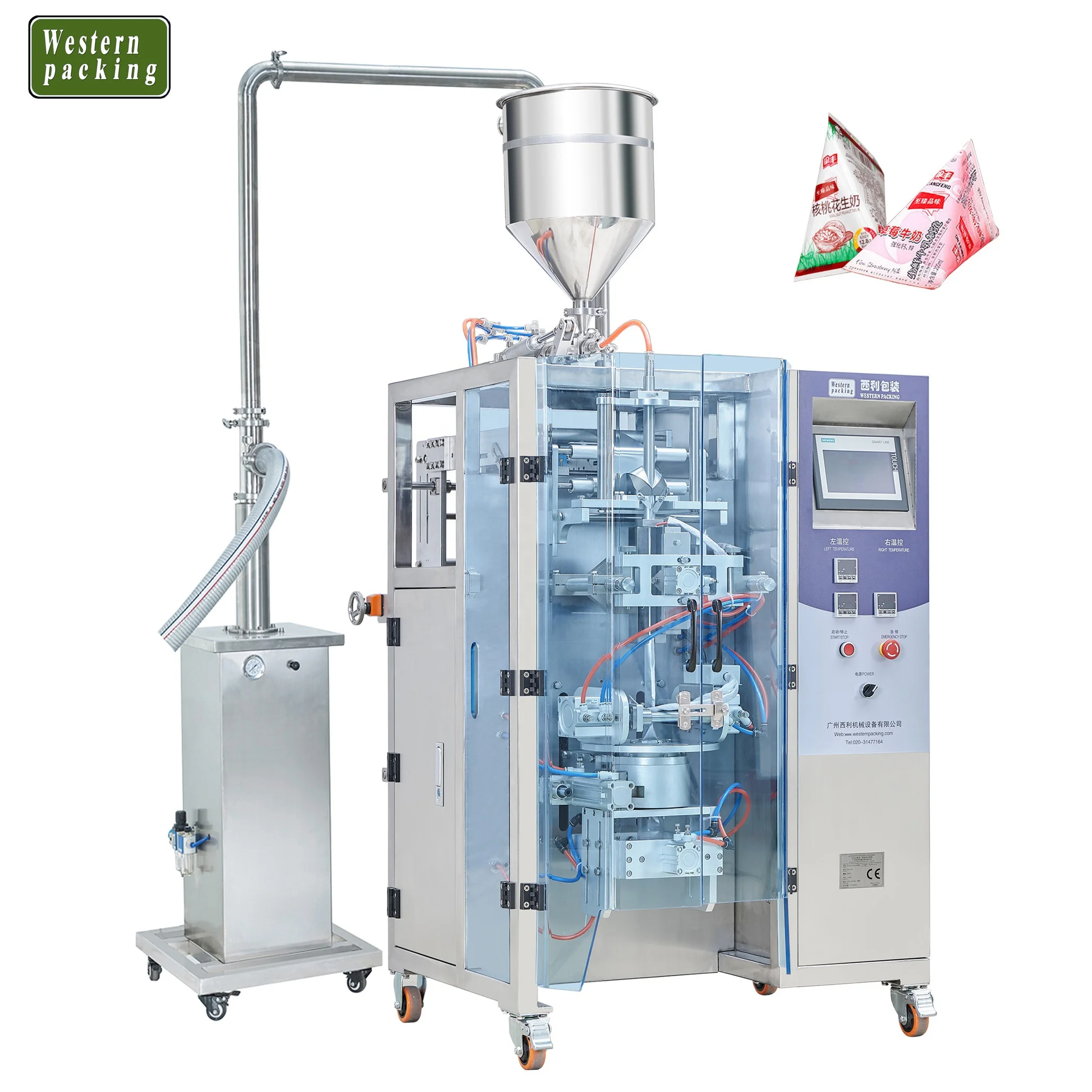 pyramid liquid packing machine
