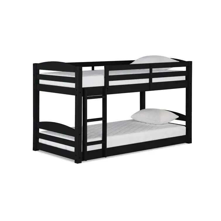 Home Solid Bedroom Bunk Beds Furniture Kids Twin and Full Bunk Bed With Storage Drawers