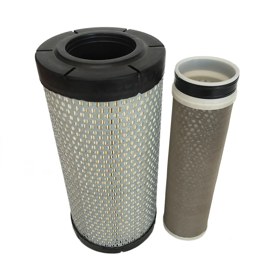 Excavator Air Filter Construction Machinery Air Filter Replace Parts for HITACHI ZAX60-5 70-5 KUBOTA EX70 Excavator