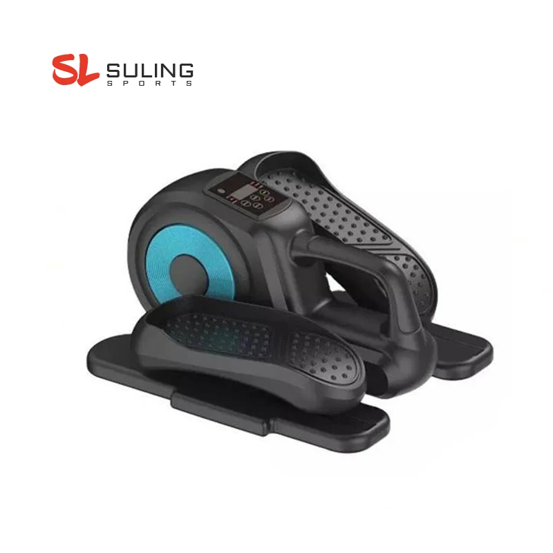 Indoor New Under Desk Elliptical Machine Mini Elliptical Machine Trainer Fitness Bike Recovery Machine Electric Elliptical Bike