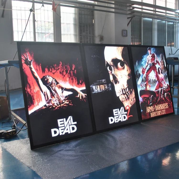 A1 A2 A3 A4 LED Snap Frame Light Box Restaurant Menu Poster Frame LED Advertising Sign Light Box