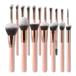 25 Years Manufacturer -Zhengyi Industry OEM/ODM Premium Professional Brushes Makeup 18pcs Cute Makeup Brushes with Case