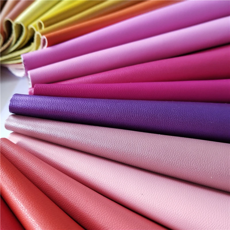 Wholesale Faux Leather Fabric Material Microfiber Pu