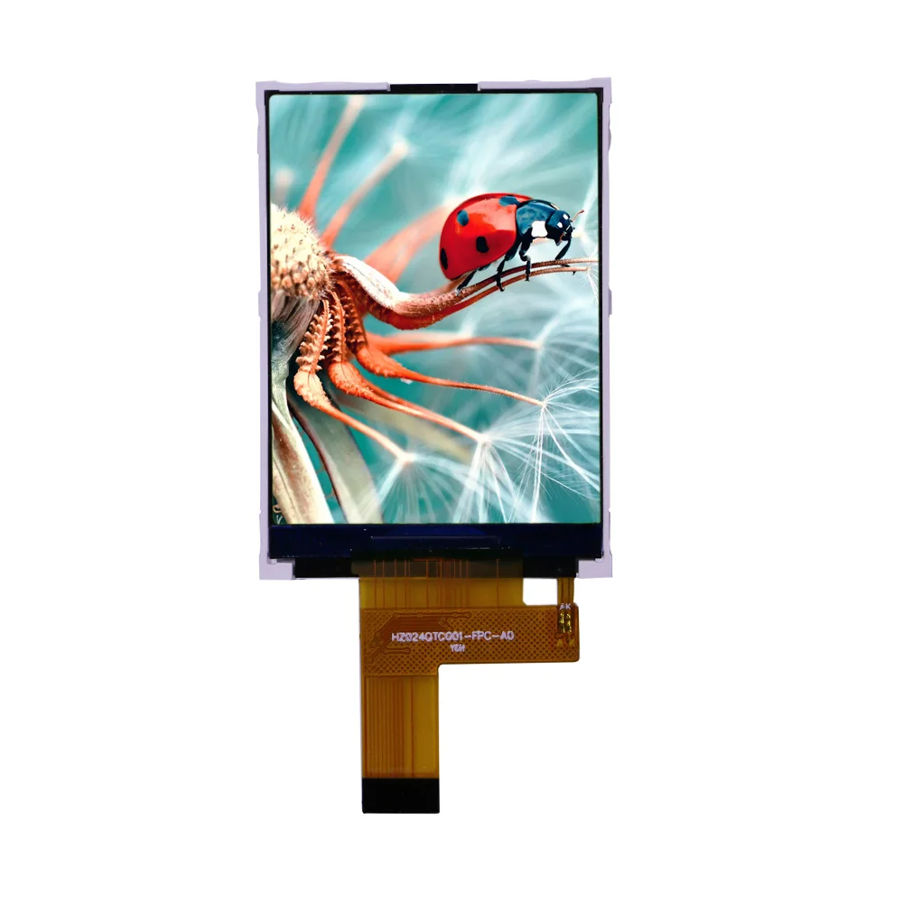 Factory price small dimension 2.4inch 480*272 dots RGB tft lcd module